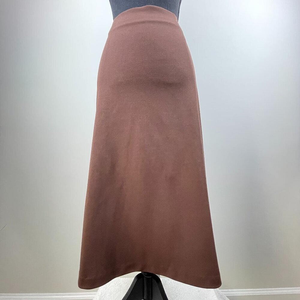 Ashley Stewart Brown Pull on Swing Skirt Size 18/20